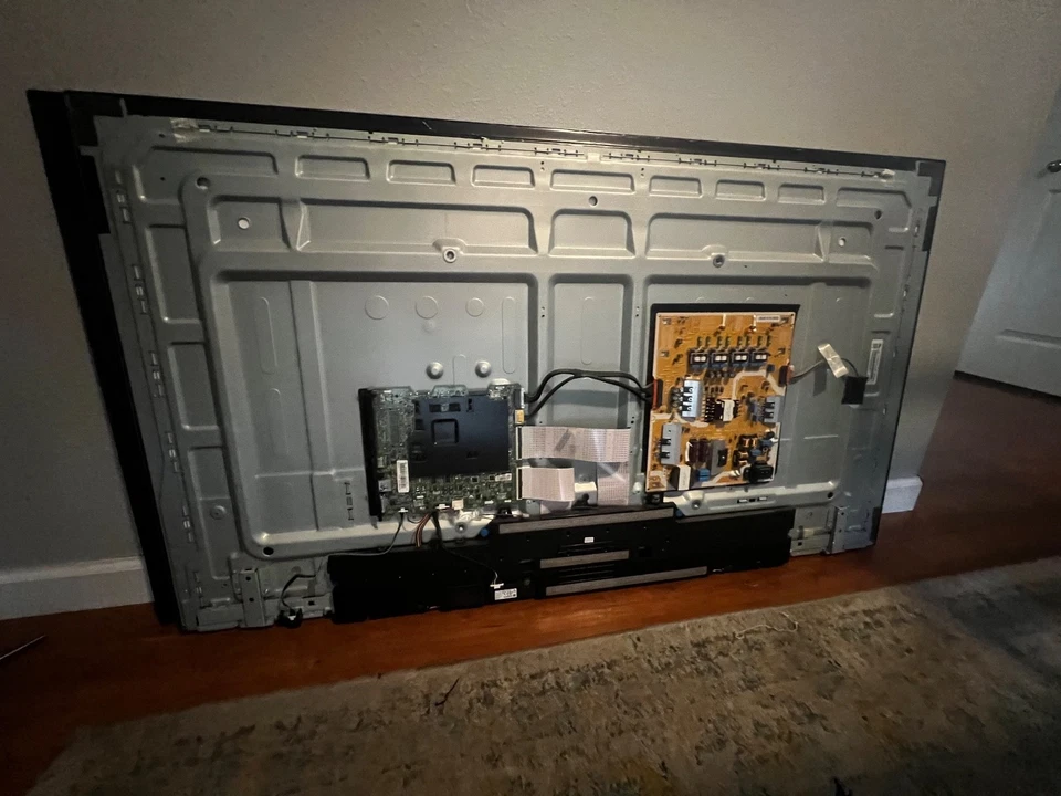 tv samsung completo UN55KS800DFXZA piezas funcionando solo pantalla rota Foto 2 de 4