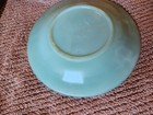 Green Jadeite Vintage Fire King Glass Saucer - Ribbed 6" — photo 3