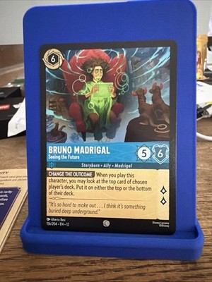 Disney Lorcana Wilds Unknown Bruno Madrigal Seeing The Future 156/204