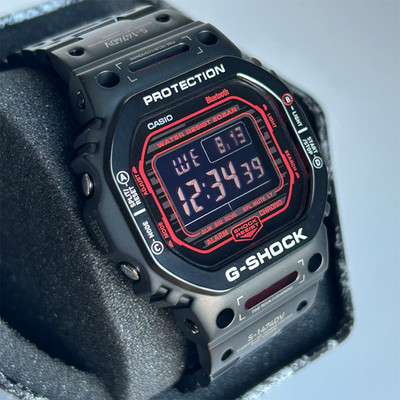 Casio G-SHOCK DW-B5600G-1BPM Edelstahl Bluetooth Uhr * GMW Mod