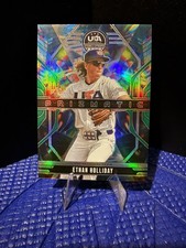 2026 Panini USA Stars & Stripes Ethan Holliday #12 Prizmatic Green Prizm