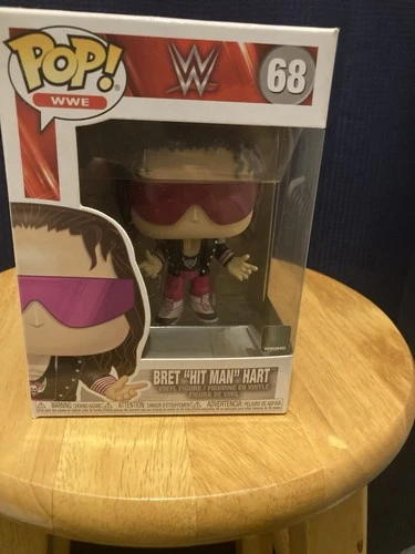 Funko Pop! Vinyl: WWE - Bret Hart #68 - In Box Protector