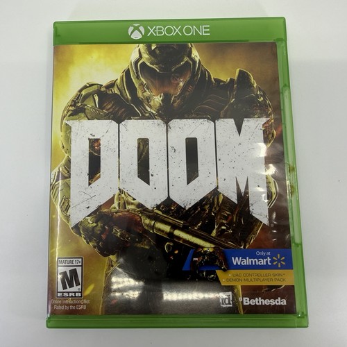 Doom Xbox One CIB getestet Microsoft Walmart komplett - Bild 1 von 5