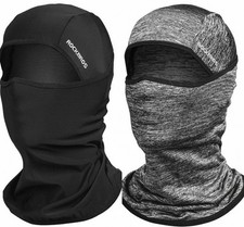 ROCKBROS 2Pcs Balaclava Face Mask Summer Cooling Mask Wicking Sun UV Protection