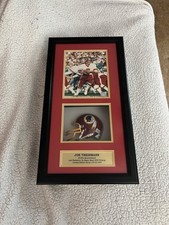 Joe Theismann Autographed Shadowbox 124/1000