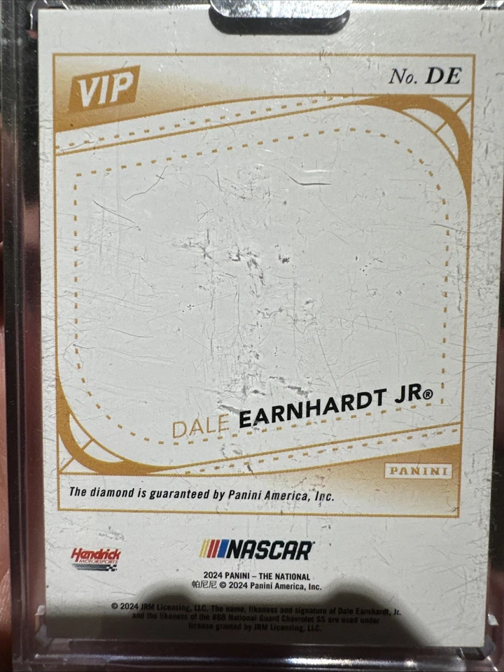 2024 Panini National Convention VIP Dale Earnhardt Jr. # DE 1/3 - Image 3 of 3