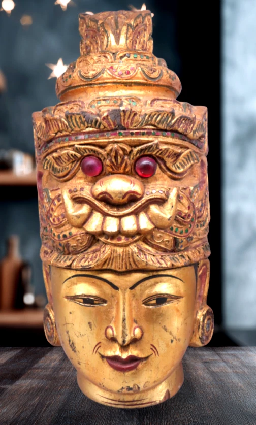 Wooden Carving Burmese Antiques for sale | eBay