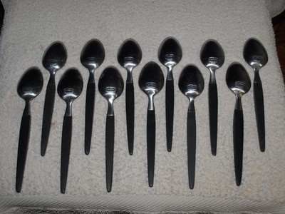 Stanley Roberts MODERN ELEGANCE Stainless 12 Teaspoons Flatware - 6 1/2''