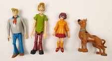 Scooby-Doo Figures Lot of 4 Charter Ltd Shaggy Velma Fred Scooby 2001
