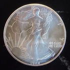 1988 American Eagle Toned Walking Liberty Bullion Vtg-0.999 Silver 1 Oz Coin 2b