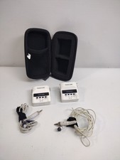 2 Tascam DR-10L Digital Audio Recorder with Lavalier Mic, White