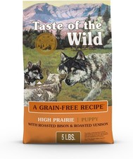 Taste of the Wild High Prairie Canine Grain-Free Recipe with Roasted Bison and V