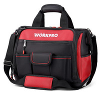 Workpro Elektriker Wasserdichte Werkzeugtasche Profi, Weite ÖFfnung & GroßE Kapa