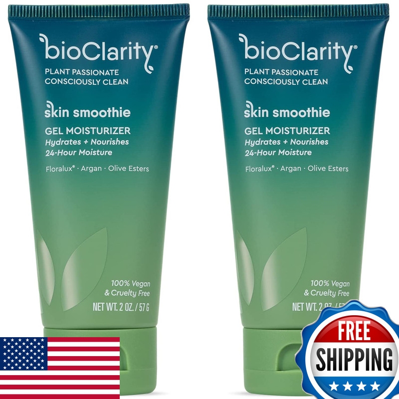Bioclarity Skin Smoothie Gel Moisturizer 24-Hour Hydration For Normal Oily Skin