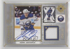 2021 Ultimate Collection Display Jersey 14/135 Henri Jokiharju #UDA-HJ Auto 0il7