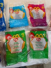 1999-2000 Mcdonalds Teenie Beanie Babies sealed lot of Ten