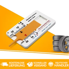 Reifenprofilmesser Auto PKW 0-20mm Werkzeug Profiltiefen Messgerät Tiefenmesser