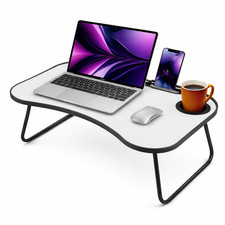 Adjustable Foldable Bed Desk, PC Notebook Lap...
