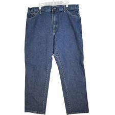Dickies Jeans Mens 38x32 Blue Carpenter Workwear Hammer Loop Utility Denim Work
