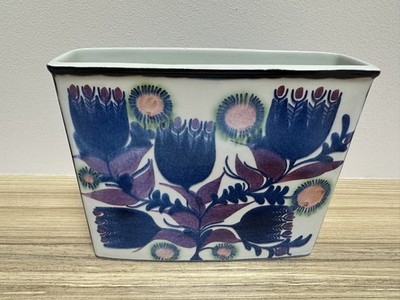 Royal Copenhagen Tenera Fayence Vase designed by Berte Jessen - Mid Century 