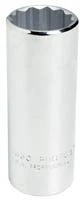 1/2" 12-Point Deep Length Hand Socket 1/2" Drive