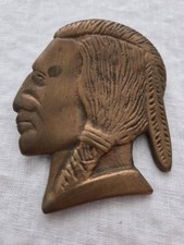 Vintage 1930’s Jennings Chief Slot Machine Emblem