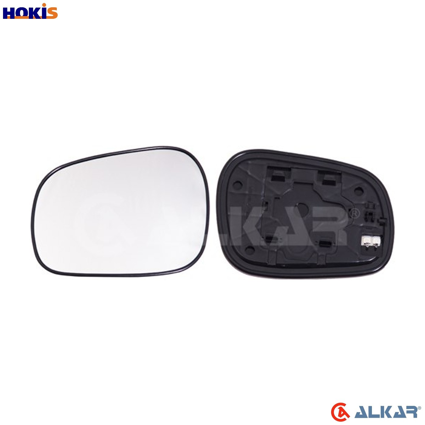 Left BLIC 6102-02-1231991P Mirror Glass, exterior mirror for MERCEDES-BENZ,VW - Image 8