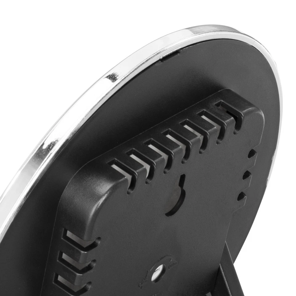 Hama Thermometer Hygrometer Analog Temperatur Raumklima Innen 12,5 cm Edelstahl - Bild 4 von 4