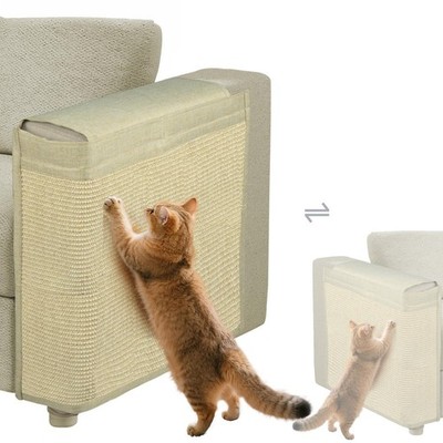 Couch Protector from Cat Claws,Dual-Sided Fit for Left & Right Sofa Arms, Mul...