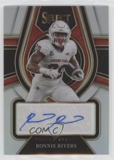 2022 Select Draft Picks Rookie Signatures Silver Prizm Ronnie Rivers Auto qf8