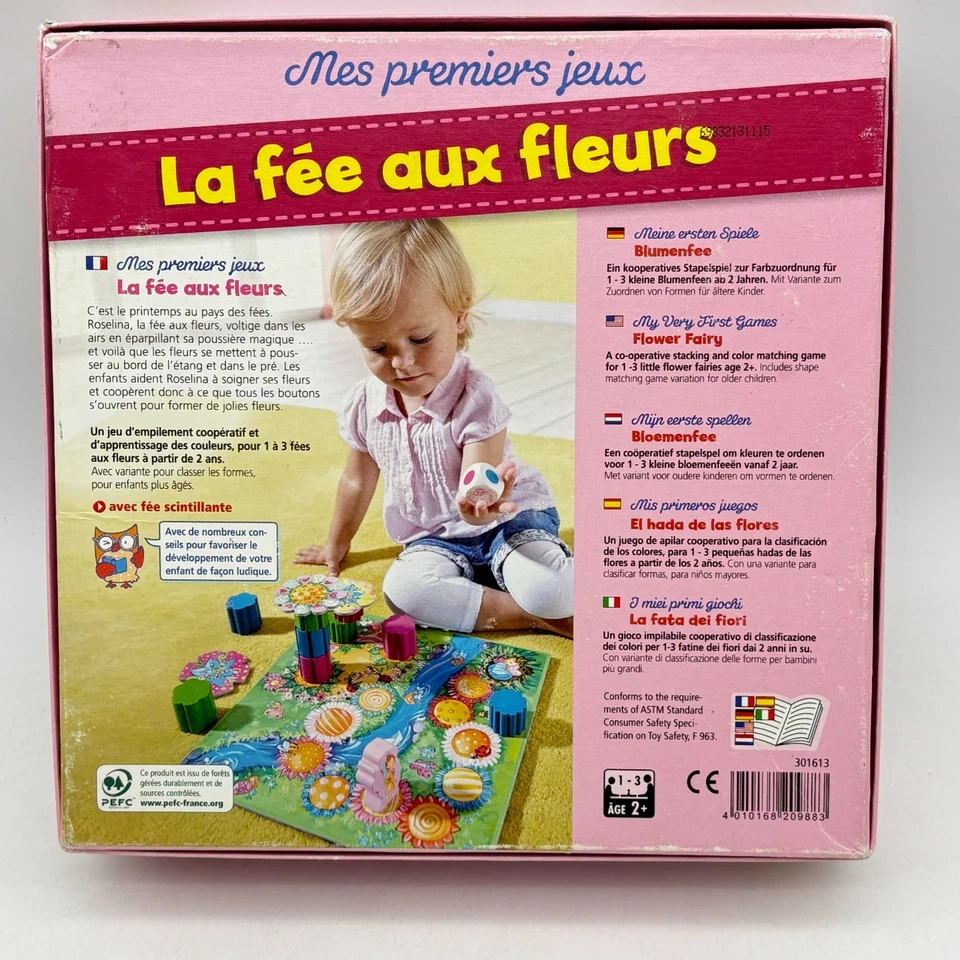Flower Fairy COMPLETE HABA 2014 Wooden Children's Kids Toys La fée aux fleurs - Image 2 of 4
