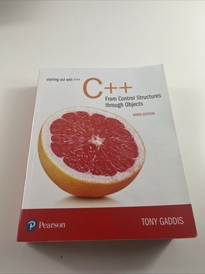 Starting Out with C++ from Control Structures to Objects W/ACCESS CODE