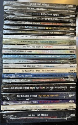 The Rolling Stones ABKCO Hybrid Stereo SACD/CD 1st Issue Complete Set New Sealed