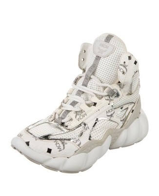 Mcm Leather Chunky Sneakers