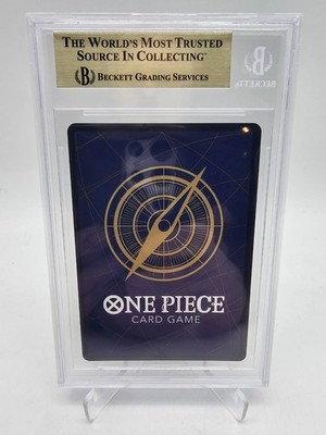 BGS 10 PRISTINE One Piece Monkey.D.Luffy Manga OP13-118 - Carrying