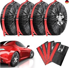 Reifentaschen 18-22 Zoll, 4 Stück Reifentüten Reifenabdeckung Reifensäcke Set Re