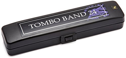 TOMBO compound tone harmonica A # style TOMBO band 24 holes