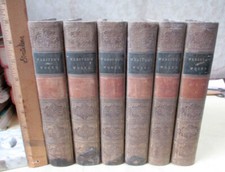 6Vols,WEBSTER'S WORKS,1860,Daniel Webster