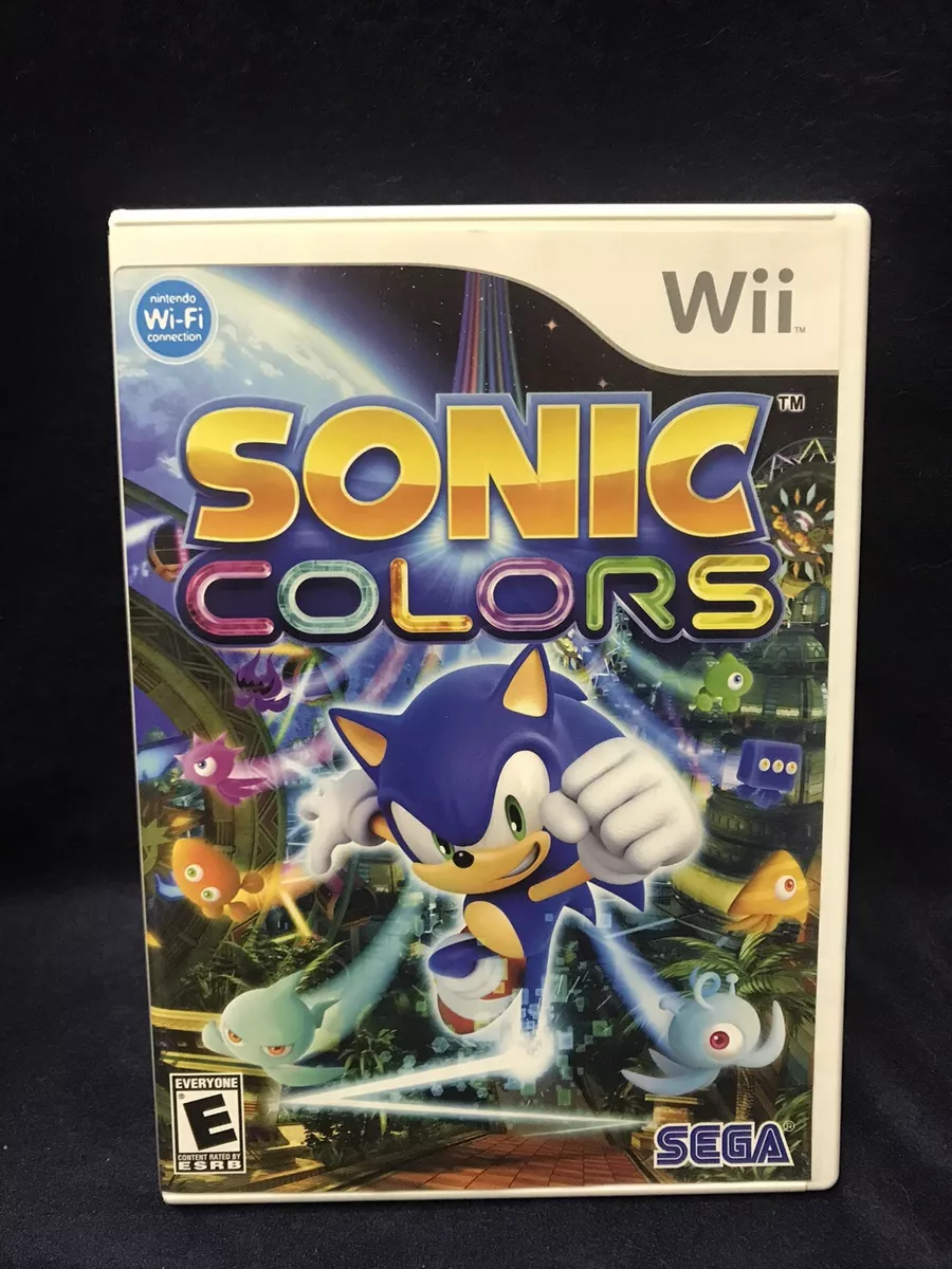 Sonic Colors Wii Used