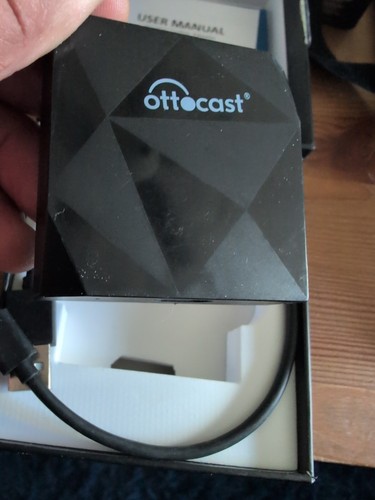 Adaptador inalámbrico CarPlay OTTOCAST 2022 velocidad más rápida enchufe inalámbrico Apple CarPlay - Imagen 2 de 6
