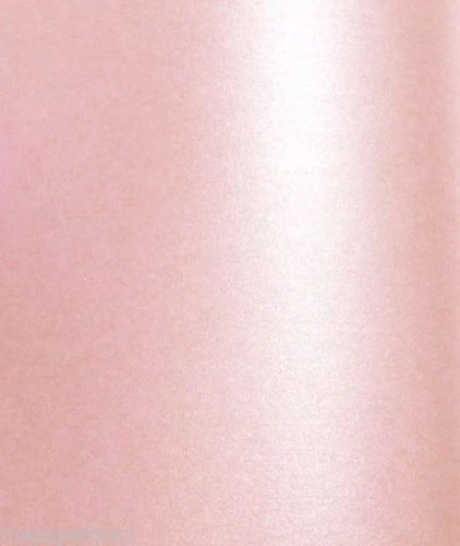50 cartes A4 bébé rose pastel nacré chatoyant perle 250 g/m² ~ double face