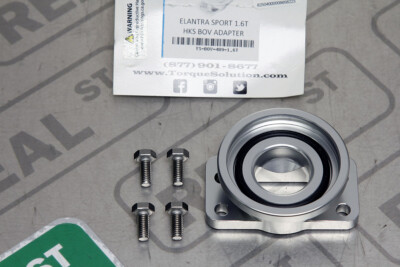 Torque Solution HKS BOV Adapter For 17+ Hyundai Elantra Sport  19+ Veloster 1.6T