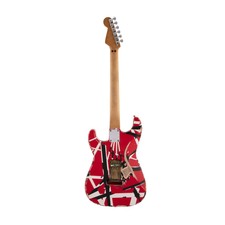 Evh Striped Series Frankenstein Frankie 6 String Electric Guitar Red