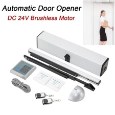 Automatic Swing Door Opener Handicap Door w/ Remote Controller & Push Switches