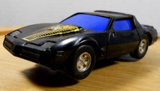 vintage slot car for parts or project tested not running black car