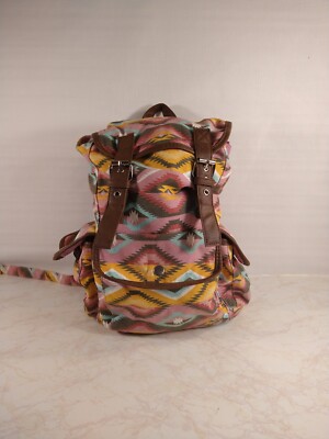 Candie's Women's Aztec Print Backpack Great For Small Diaper Bag Or Day Pack
