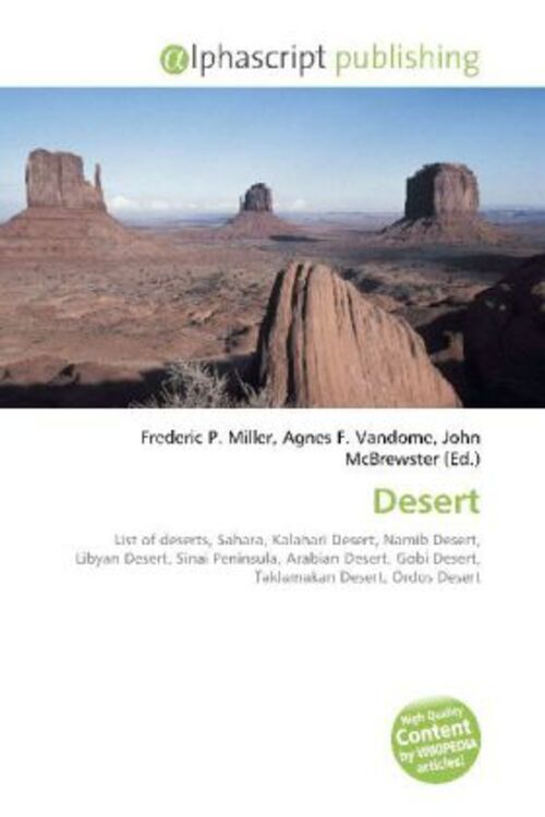 Frederic P. Miller (u. A.) | Desert | Taschenbuch | Englisch | Ean