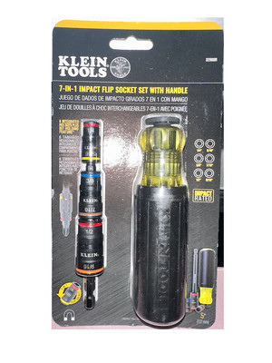 KLEIN TOOLS 7-IN-1 IMPACT FLIP SOCKET 32900R