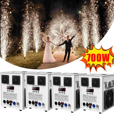 Large Cold Spark Firework Machine DMX Stage Effect Machine DJ Wedding Show Light