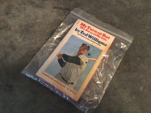 Ted Williams”My Turn at Bat”Story of my Life/Autographed/Signed Book 69/70NO COA - Picture 8 of 8